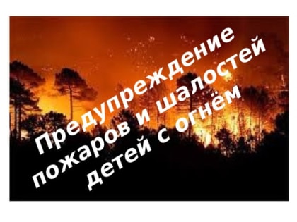 Зарайцев просят рассказывать детям о правилах пожарной безопасности