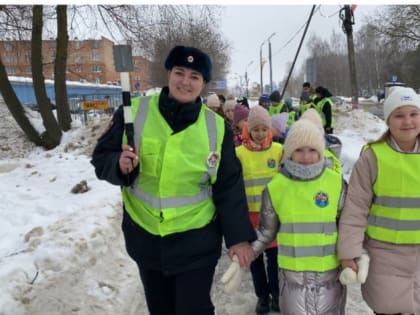 В Павловском Посаде проводится оперативно-профилактическое мероприятие «Ребенок – пассажир, пешеход»