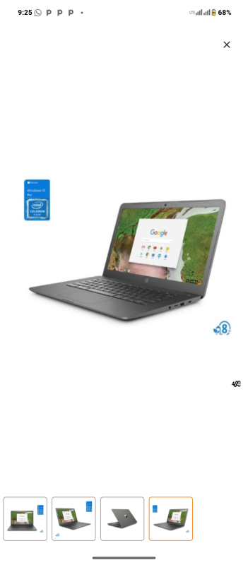 HP Stream 11 Pro Intel Celeron 4gb/64gbWindows 10+