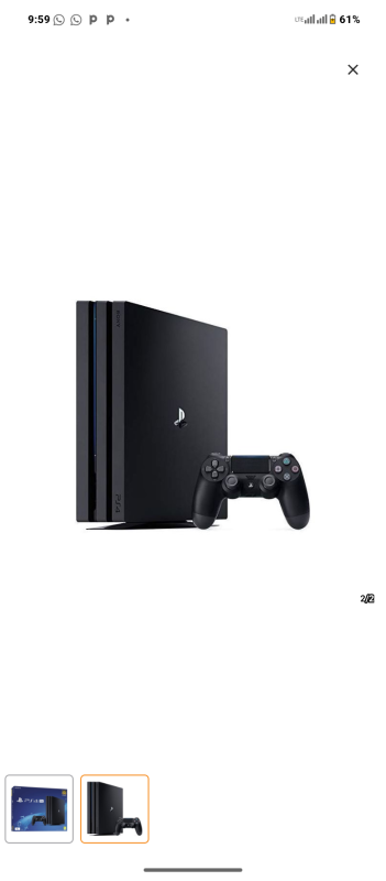 PS4 SONY PLAY STATION 1TB CONSOLE