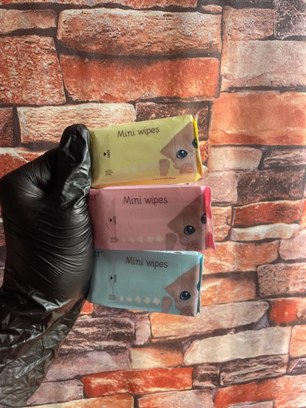 Mini wipes