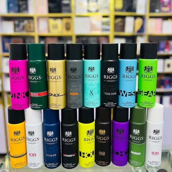Riggs body spray