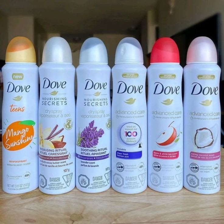 Dove Deodorants