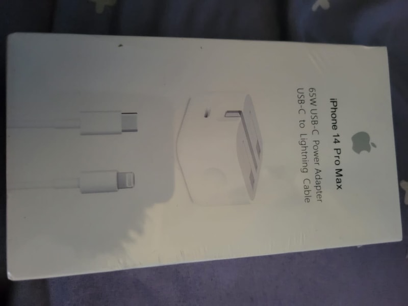Original iPhone charger