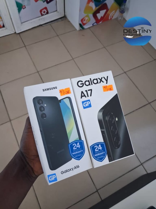 Samsung A16 and A17 All storage Available
