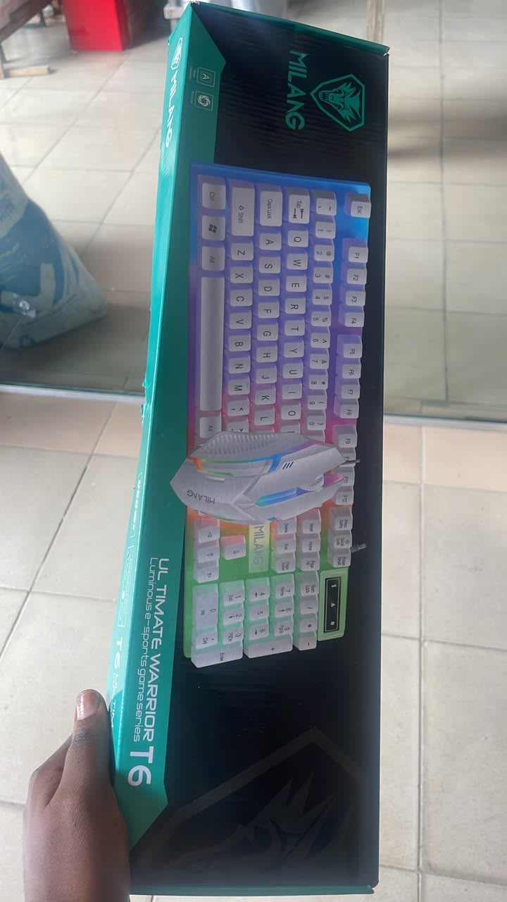 Wired Gaming keyboard and mouse — photo 1