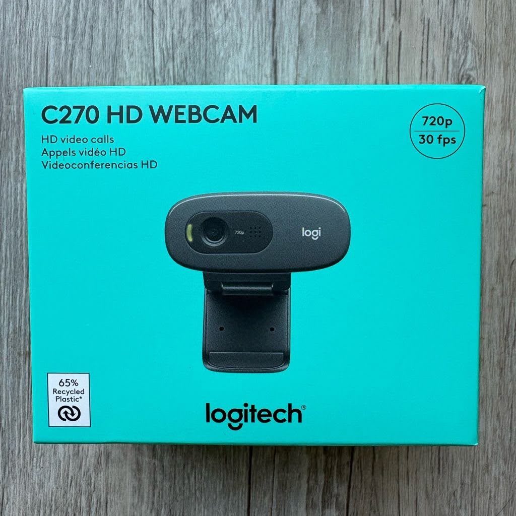Logitech webcam 720p — photo 1