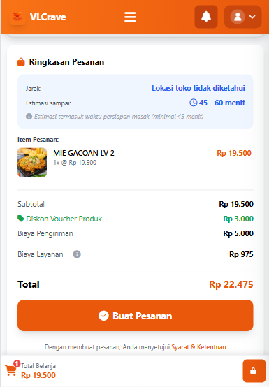 Langkah 3 - Checkout