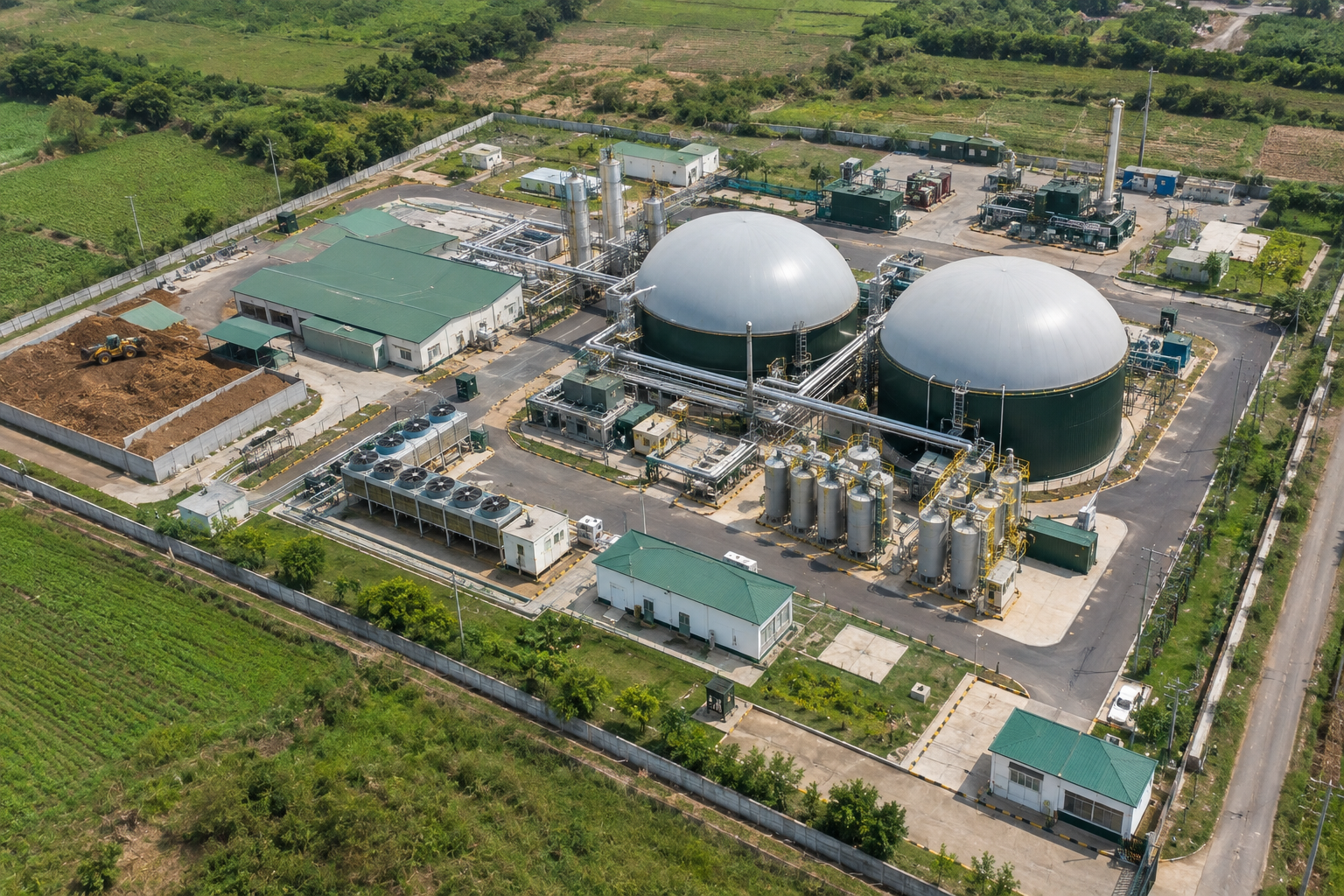 Compressed Biogas plant in India