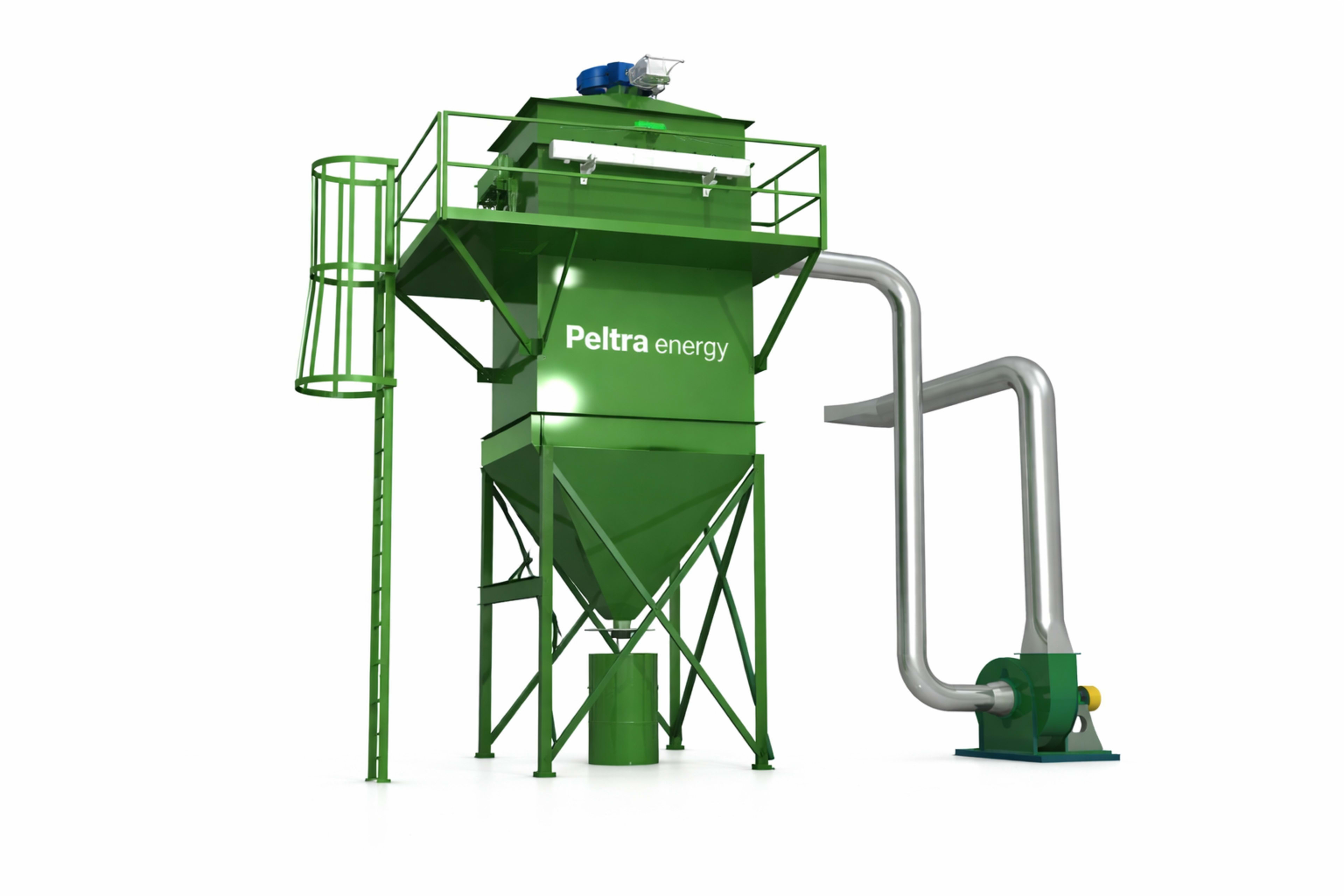 Dust collection system biomass plant