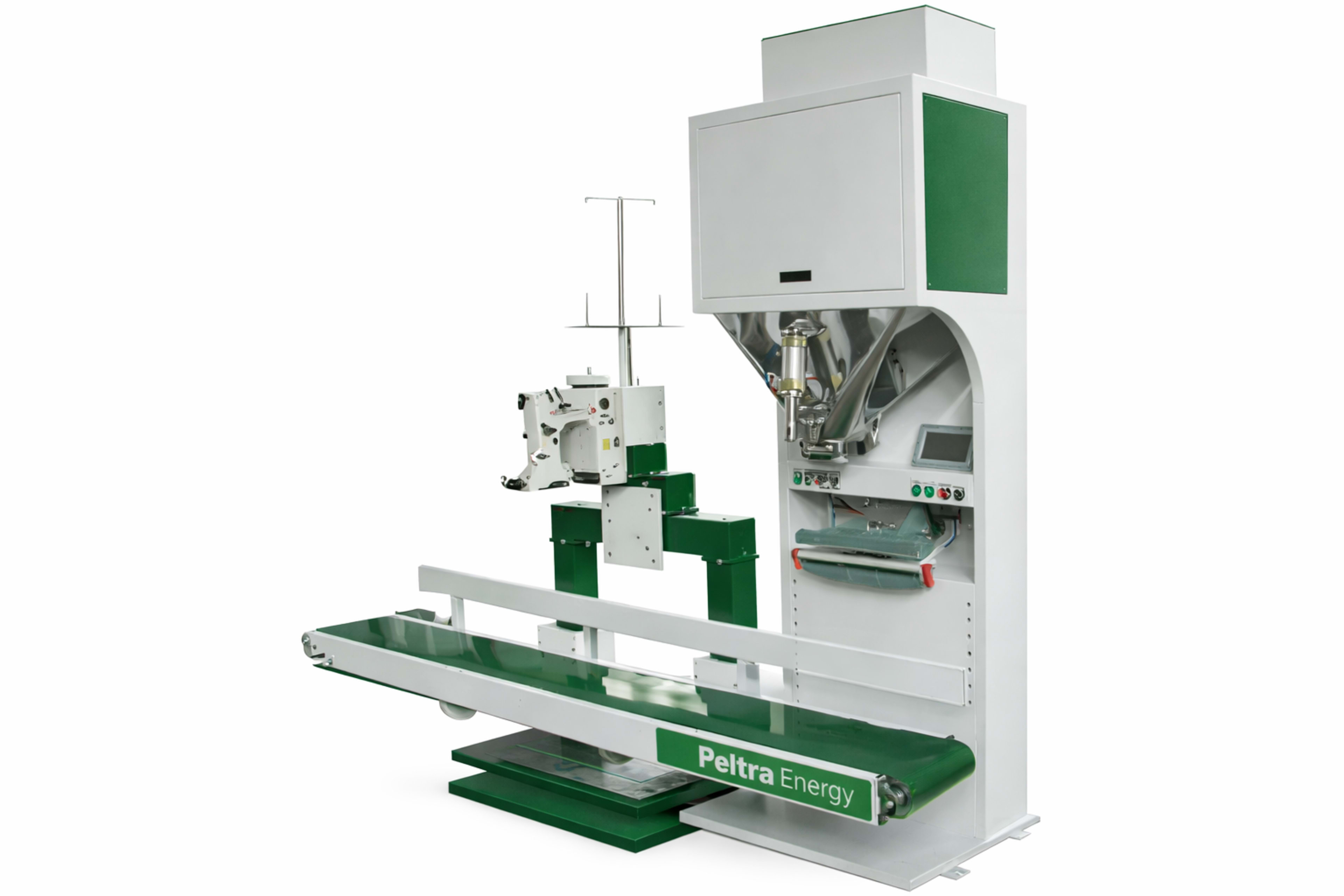 Automated packing line custom pellet plant