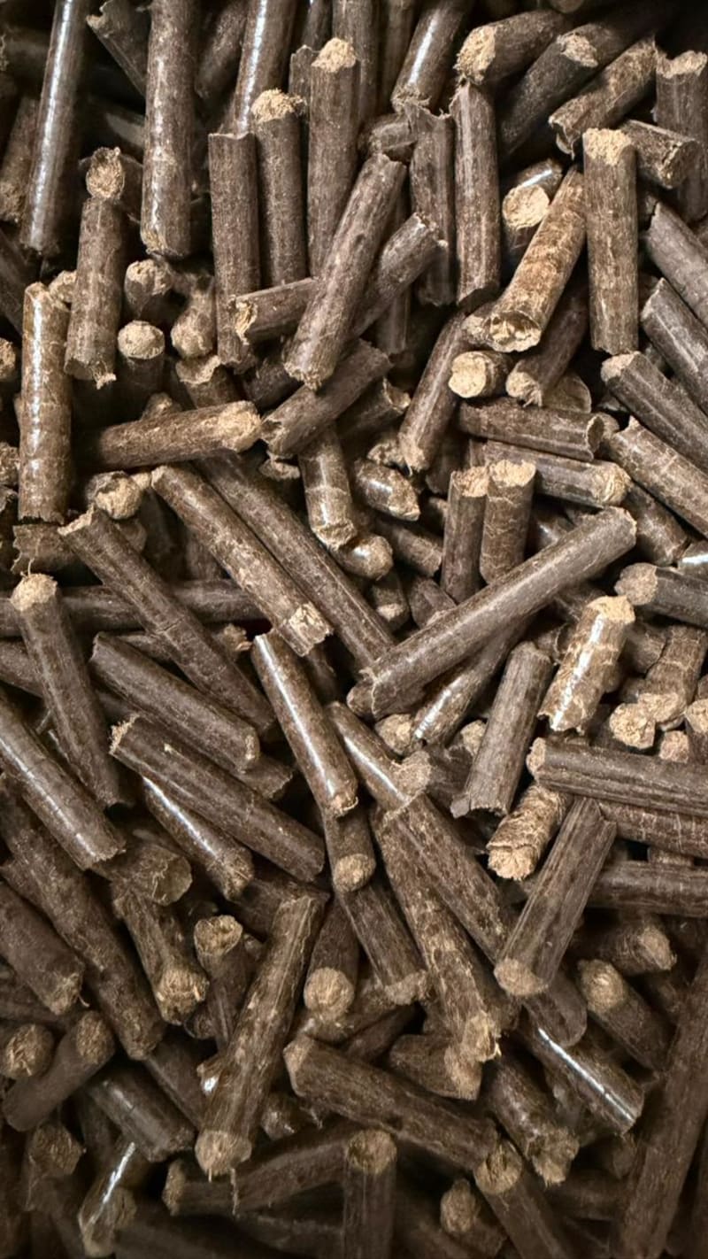 Paddy Straw Pellets for Mushroom Farming & Burning — view 1