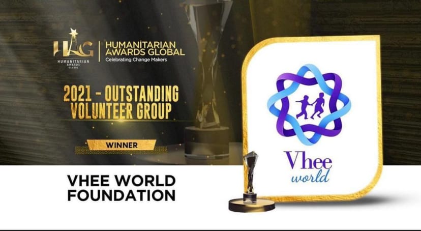 VheeWorld Foundation Triumphs at 2021 Humanitarian Awards: A Beacon of Hope and Change