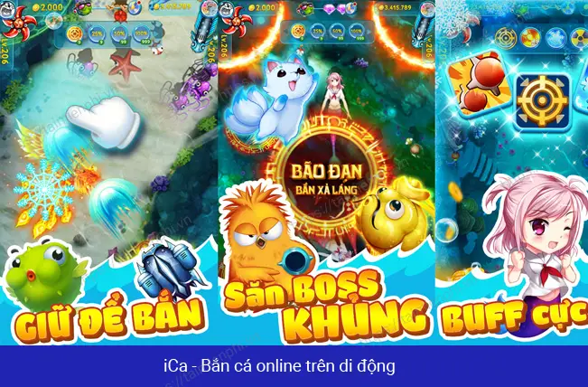 Top 5 Game Bắn Cá Được Yêu Thích Nhất Tại Nhà Cái TA88 Các tựa game bắn cá đỉnh cao trên điện thoại di động iPhone và Android