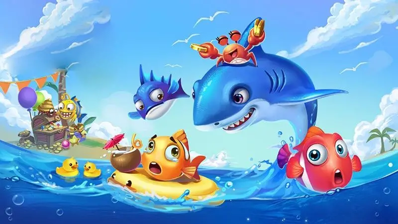 Fish Shooting Game - Play Game to Get Rich Revealing how to shoot fish for coins - Discover the blue ocean world