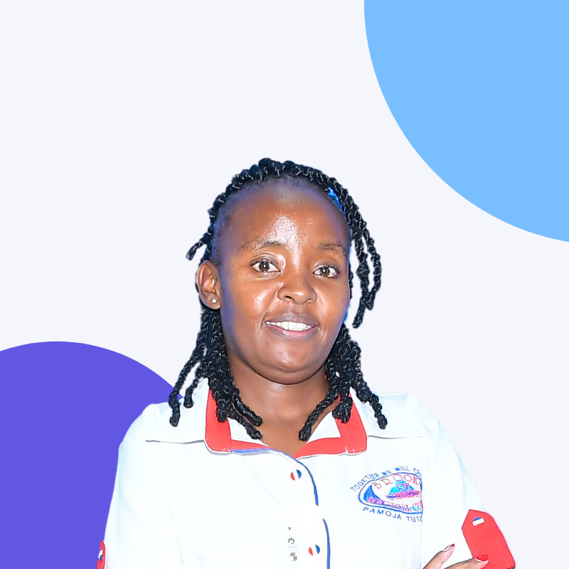 Nurse Elizabeth Wangari at Ol Jororok Branch