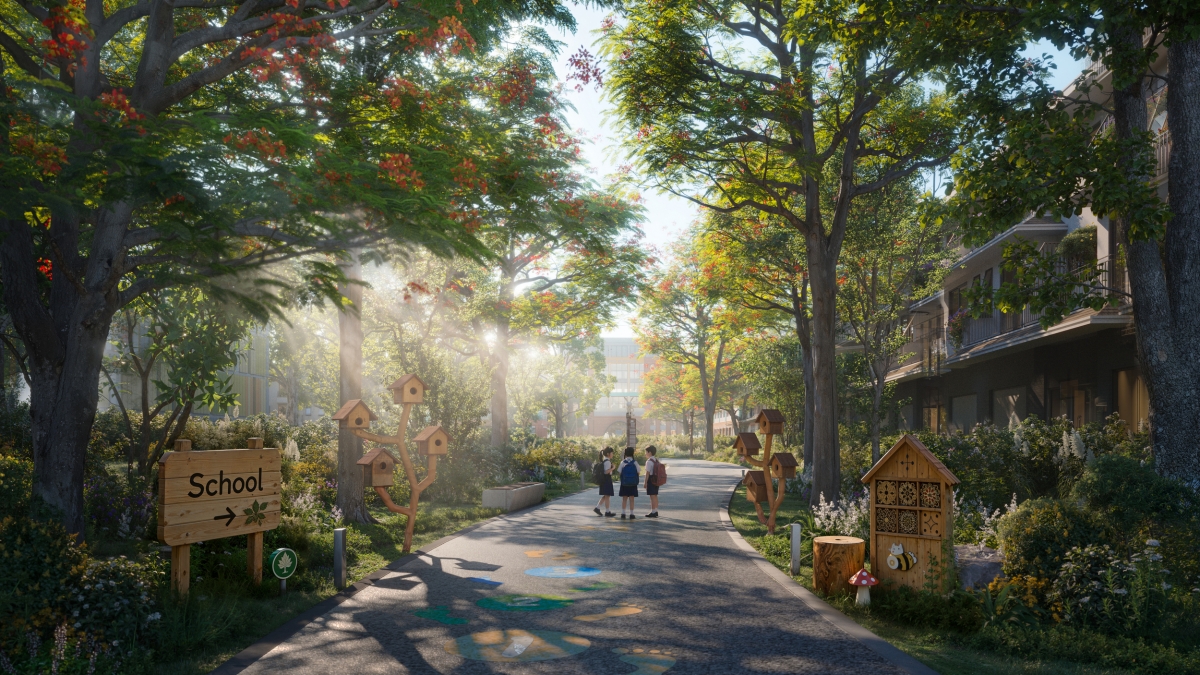 Ecopark ra mắt Rừng Phượng – đáp ứng nhu cầu của nhiều gia đình có con nhỏ trong độ tuổi đến trường