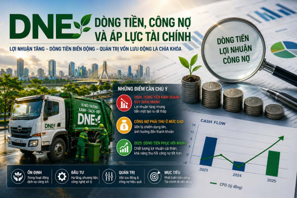 Doanh nghiệp môi trường: Dòng tiền hồi phục giữa áp lực đầu tư hạ tầng xanh