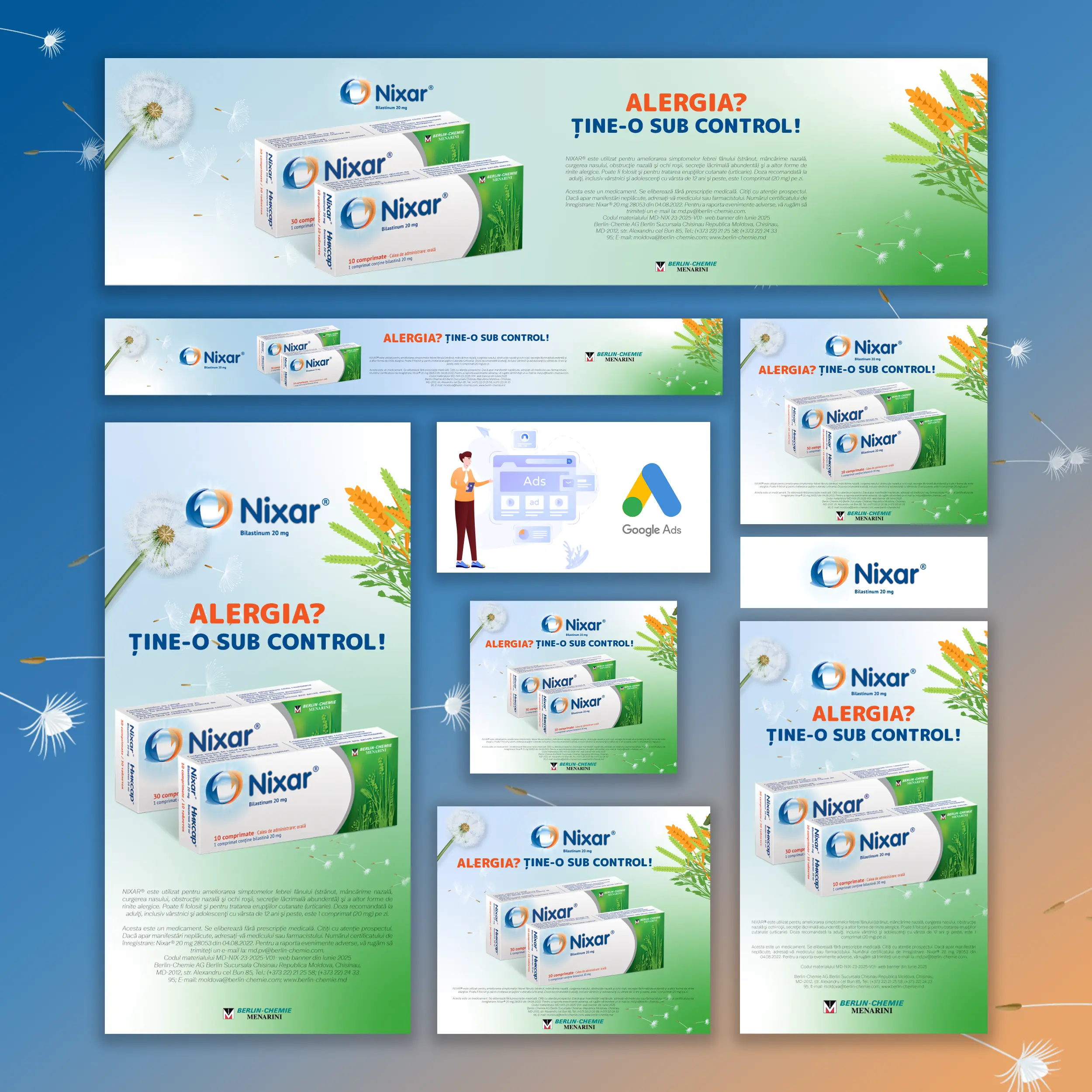 Banners for Google Media Network Campaigns