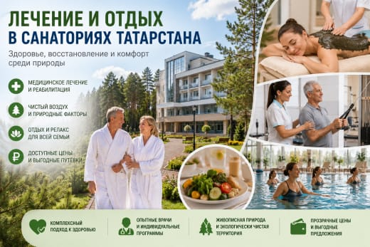 Лечебный отдых среди сосновых лесов Татарстана: польза и комфорт