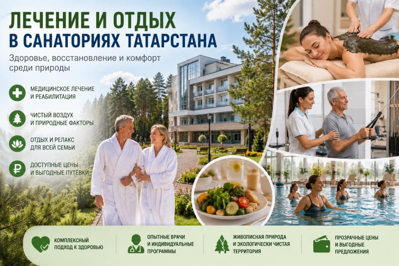 Лечебный отдых среди сосновых лесов Татарстана: польза и комфорт