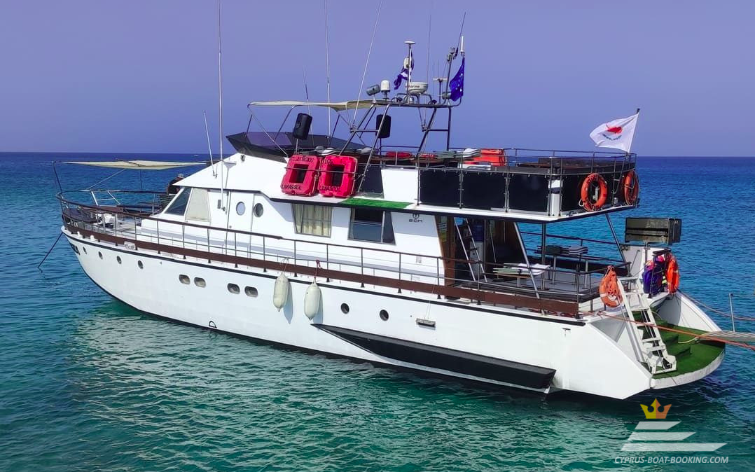Luxury Private Yacht Trips and Boat Rentals in Protaras Cyprus for Family Holidays and Special Events