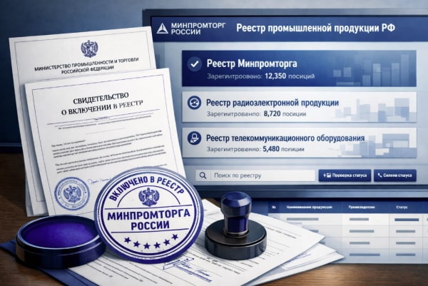 Реестр Минпромторга — обновлённые требования и практические советы