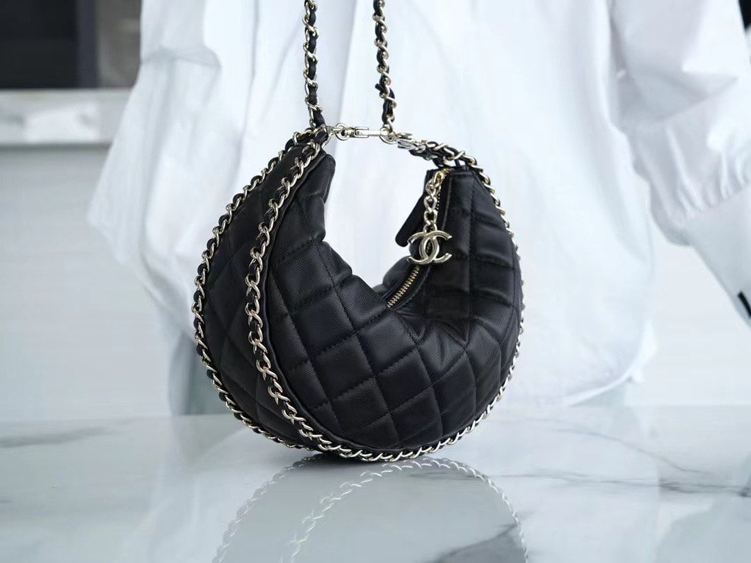 Chanel Moon Crescent Bag - Image 6
