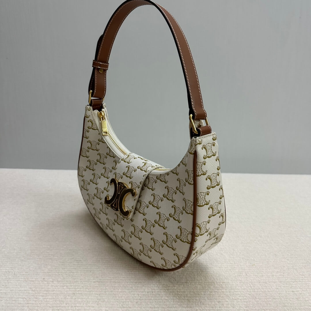 Celine TRIOMPHE CANVAS Logo Bag - Image 4