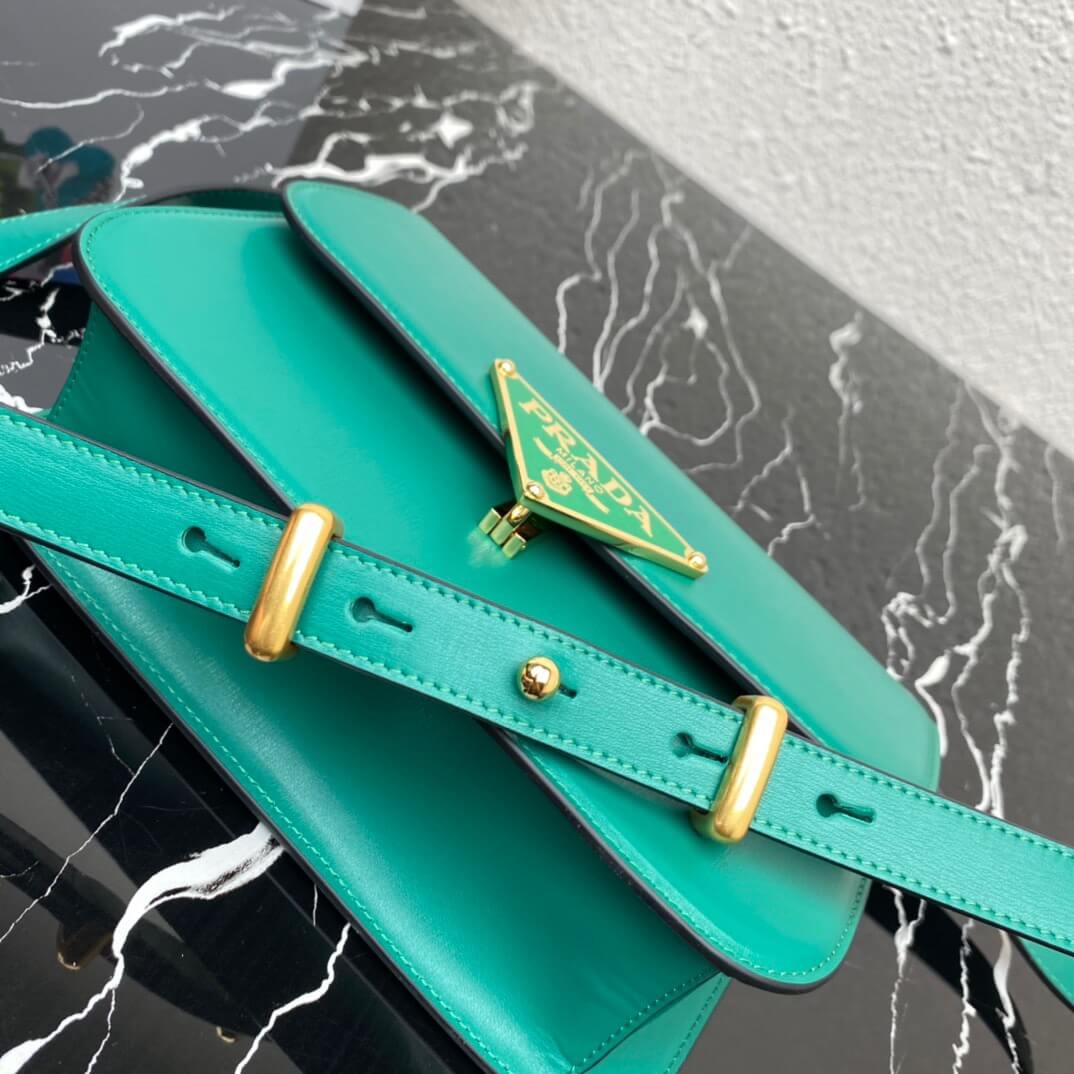 Prada Embleme Leather Bag - Image 5