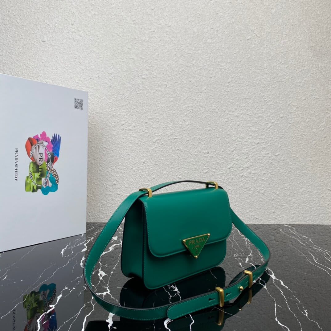 Prada Embleme Leather Bag - Image 3