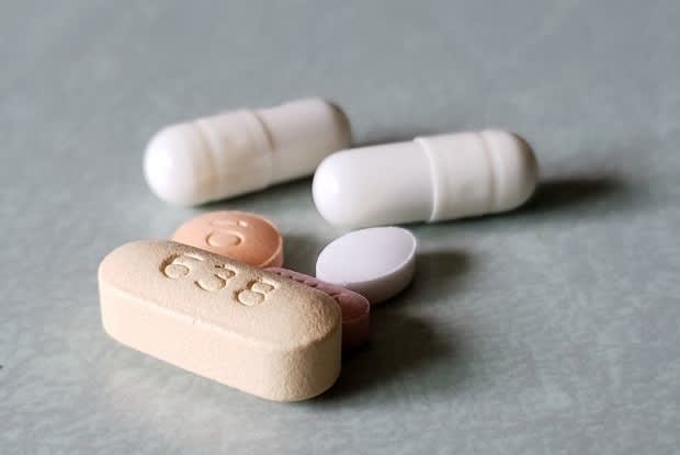 several different pills on a table