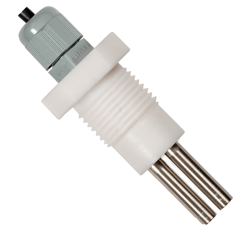 Low value = online conductivity cell model tc 01 with cable gland