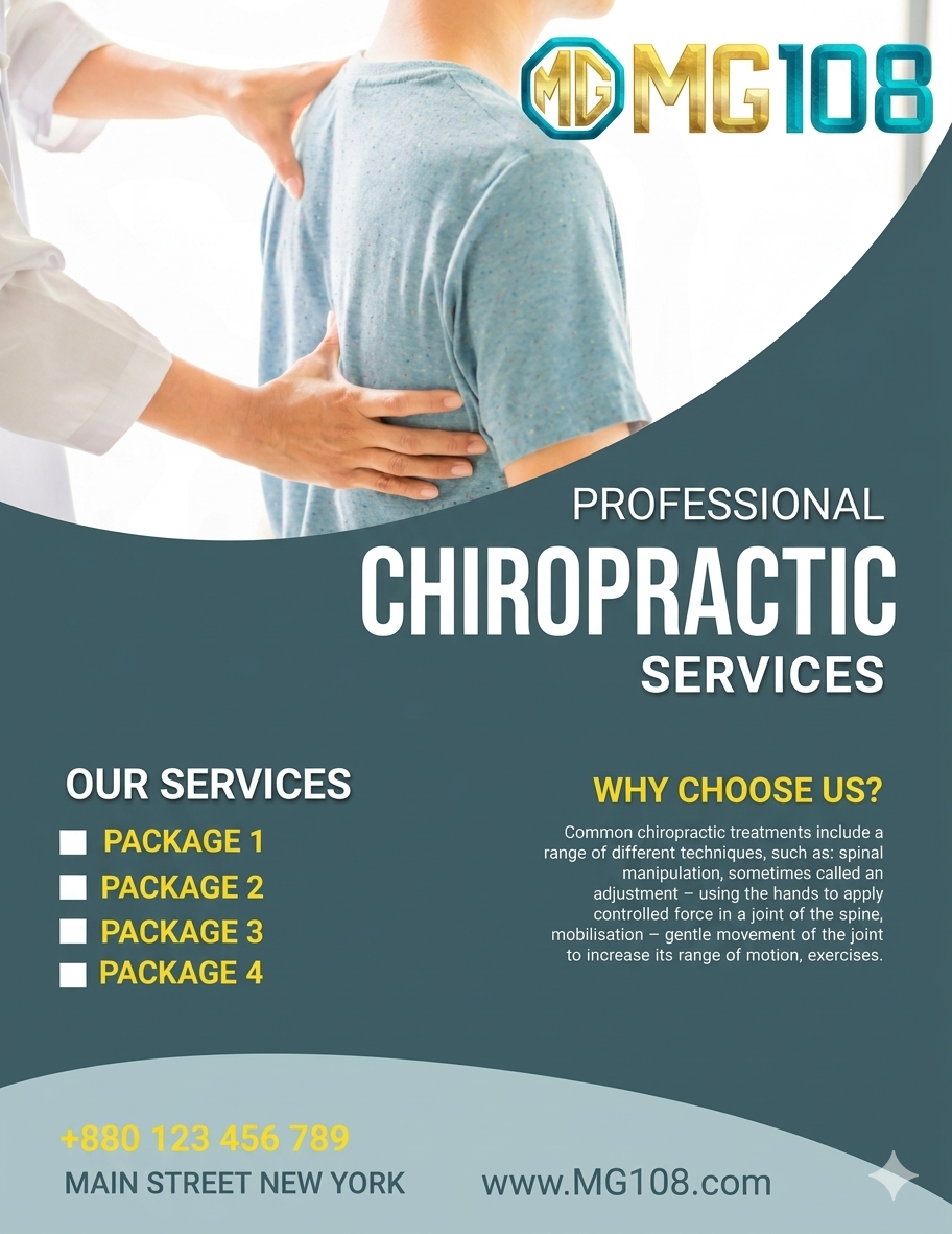 MG108 : Pusat Chiropractor Perawatan Gangguan Pada Sistem Otot - WooCommerce eCommerce