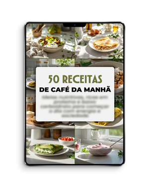 E-book 50 receitas de café da manhã