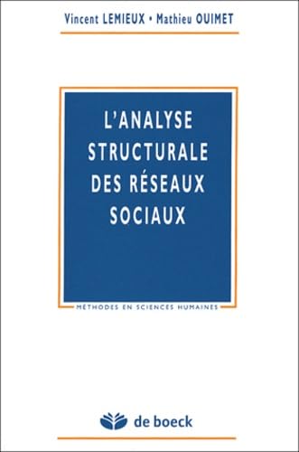 Lanalyse Structurale Des Reseaux