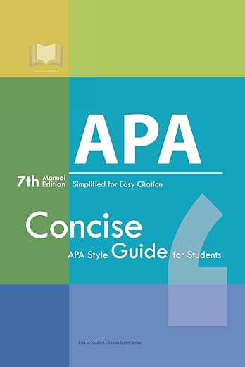 Apa Manual Th Edition