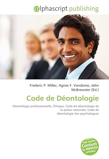 Code De Deontologie Deontologie