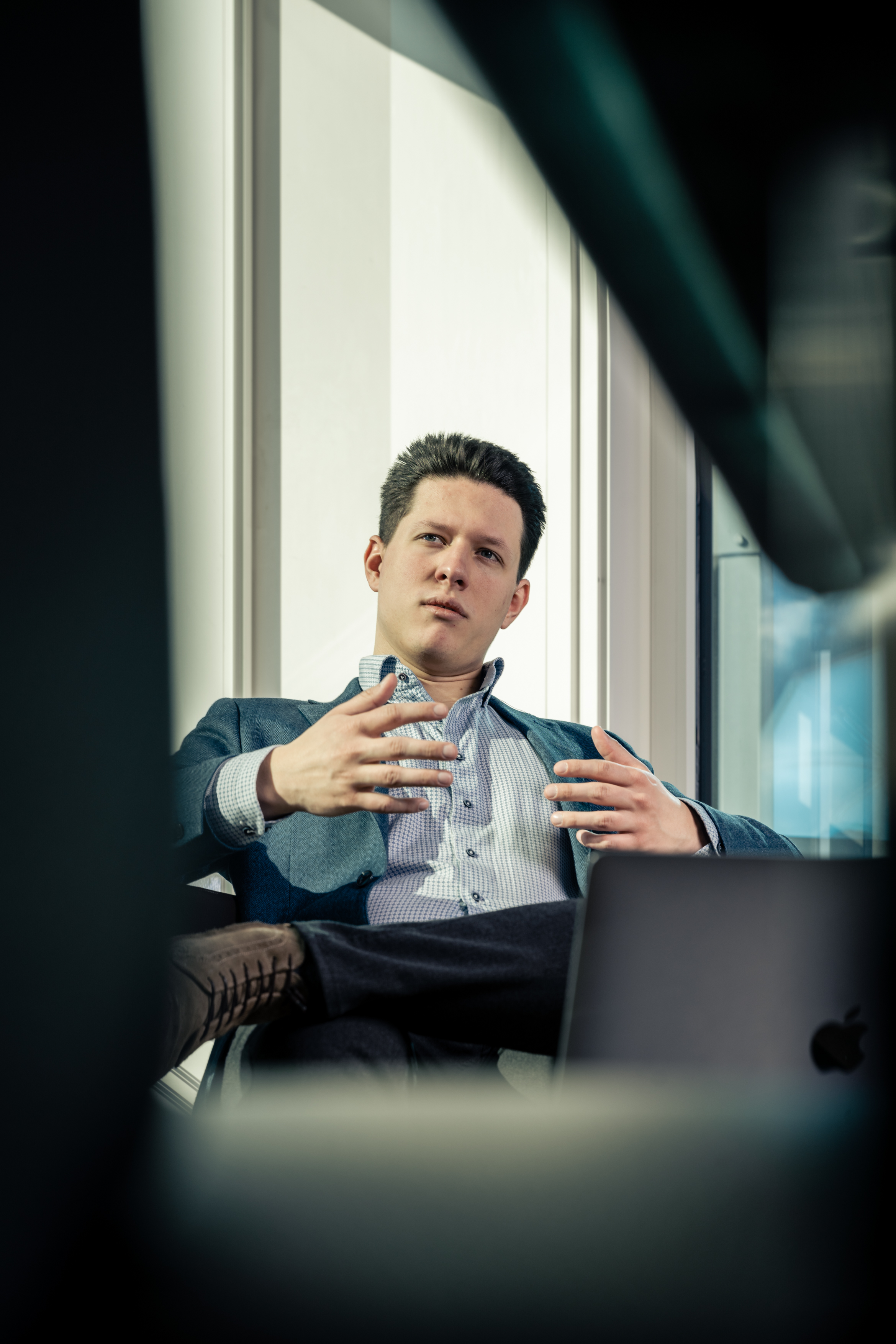 Freundliches Lächeln von Mario Stefek