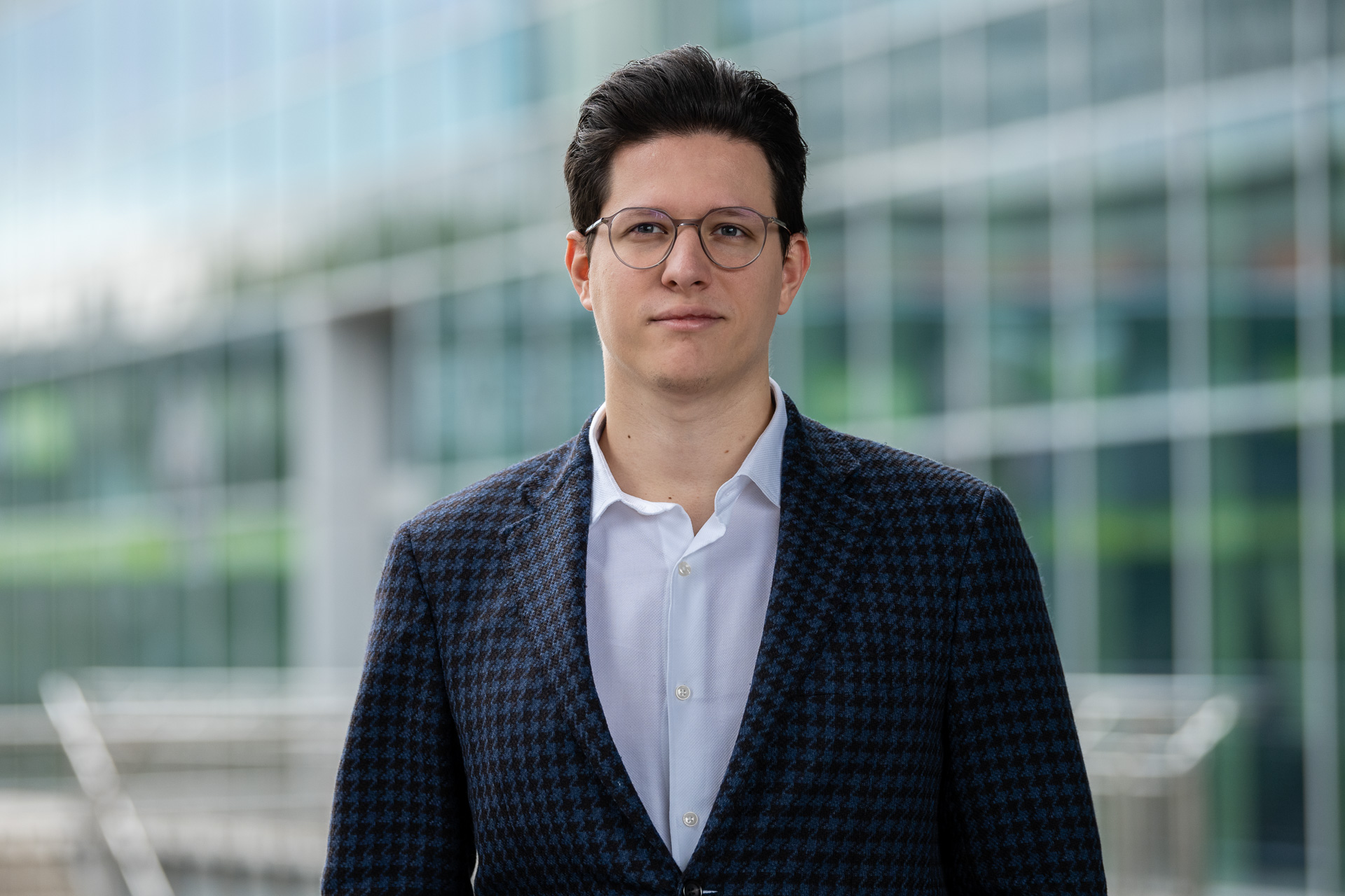 Mario Stefek als Sprecher bei einer Veranstaltung