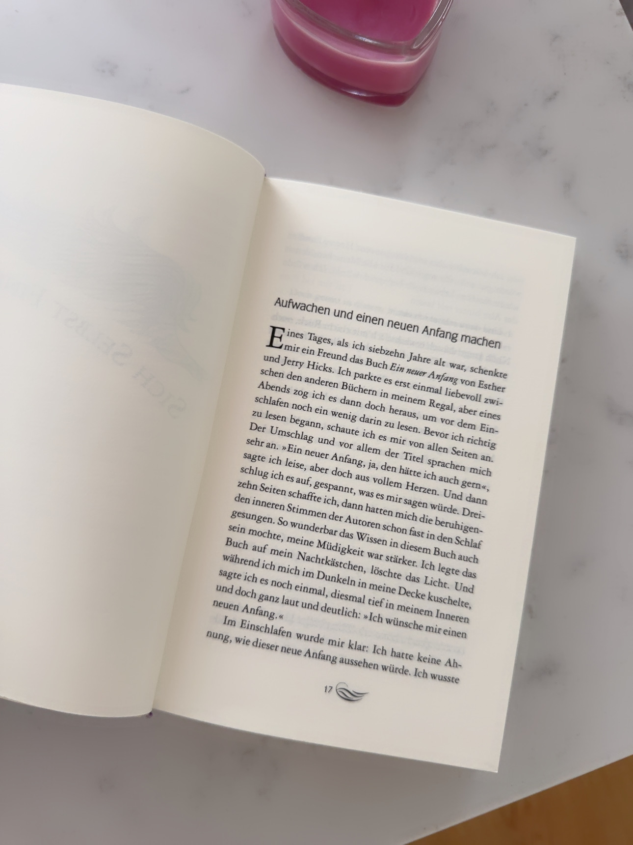 Buchseite - Blockaden erkennen