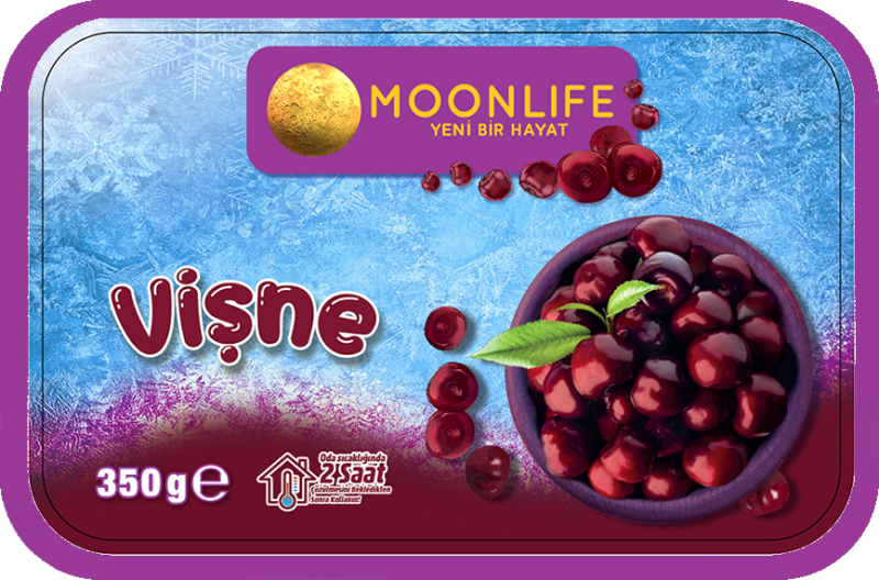 Vişne | Dondurulmuş Gıda Ürünü | My Golden Food Kalitesi | 350 Gram Paket