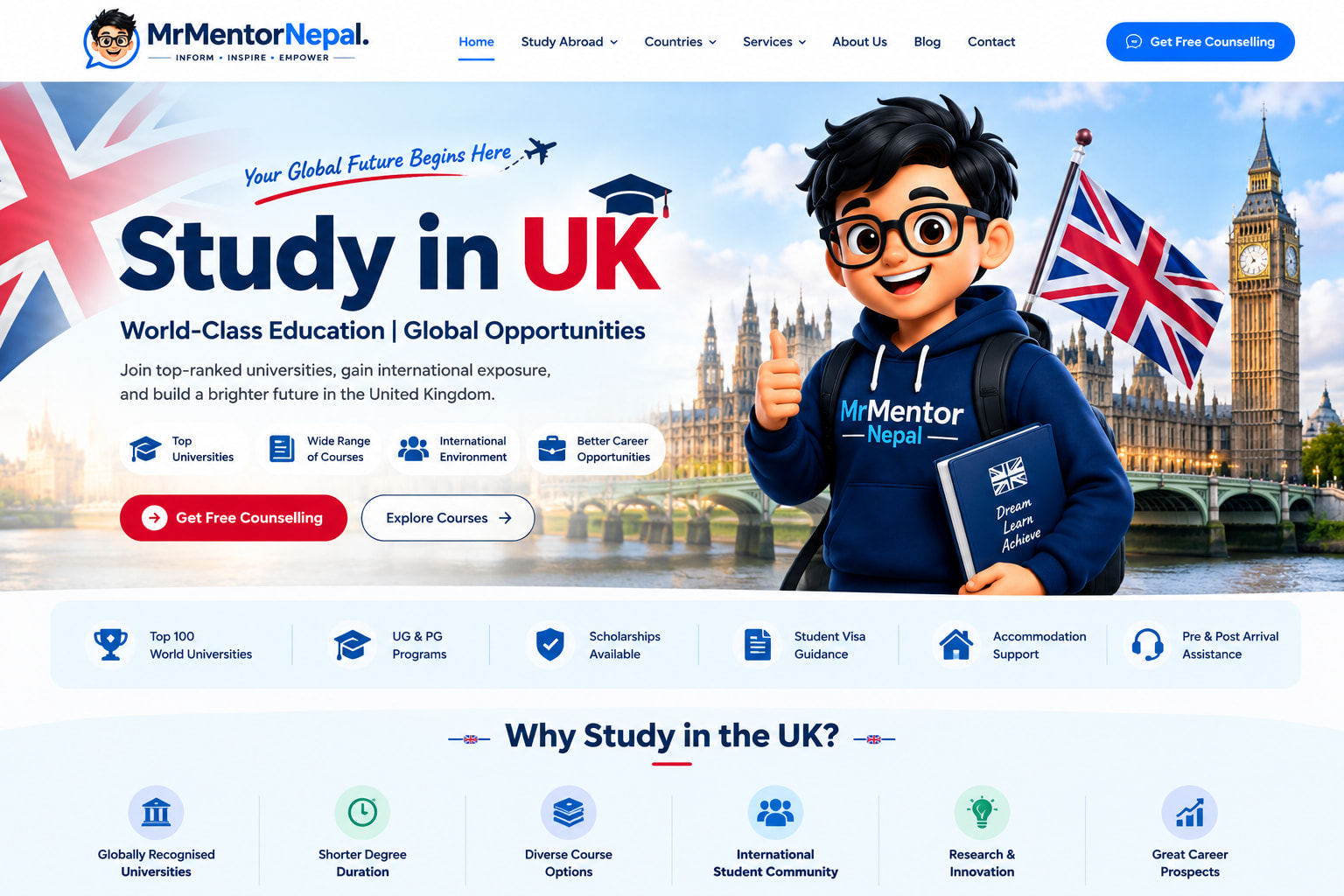 Why to choose UK?