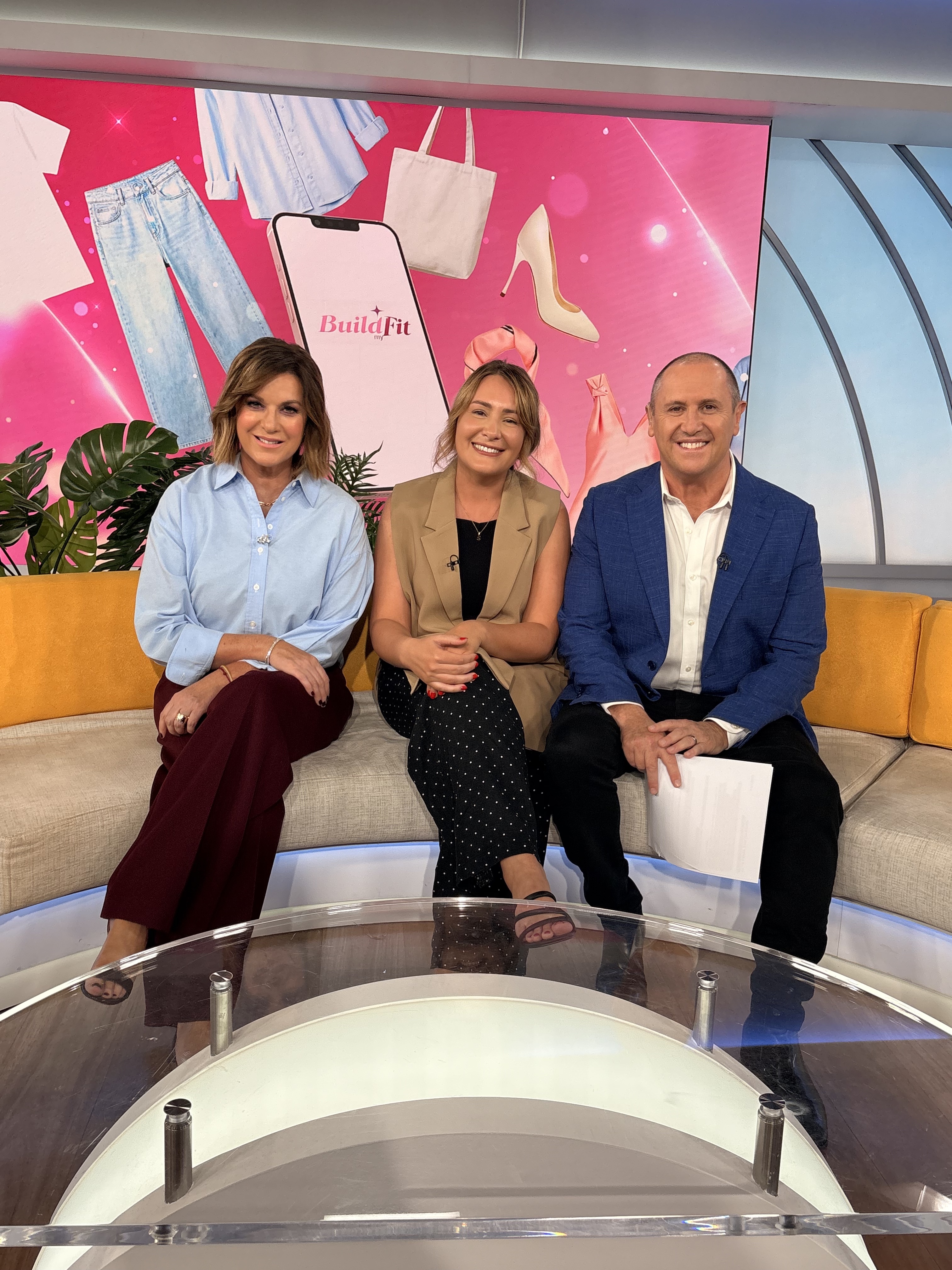 Sarah on The Morning Show