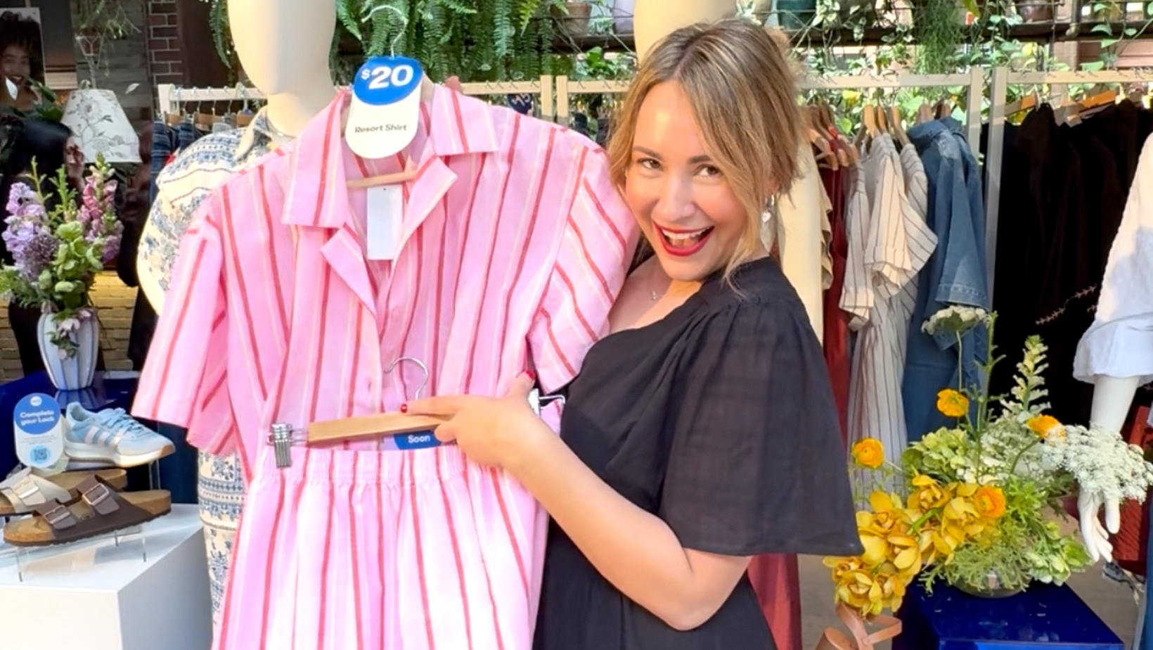 Sarah and the She's So Seasonal team