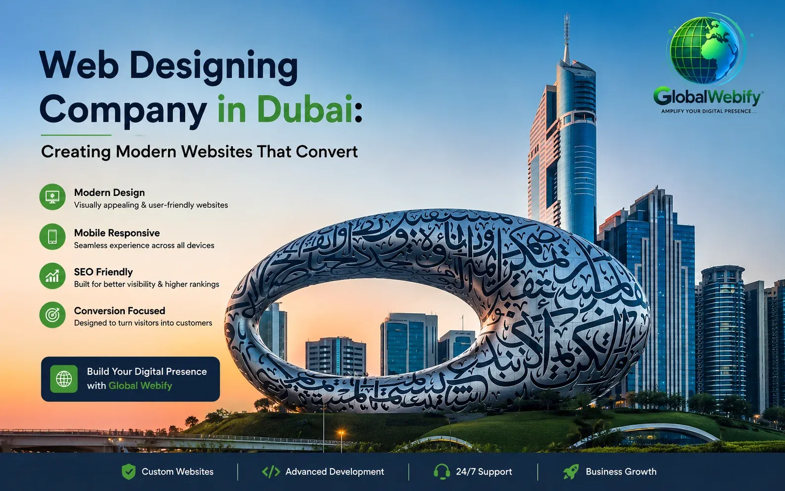 Web Designing Company in Dubai: Creating Modern Websites That Convert - Global Webify Blog Web Designing Company in Dubai: Creating Modern Websites That Convert