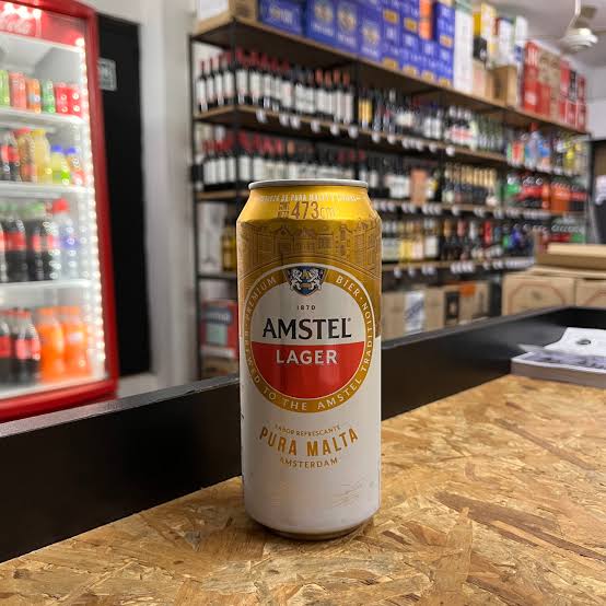 AMSTEL LATA 473 ML