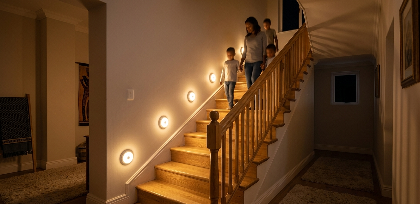LightSA motion sensor lights during load shedding