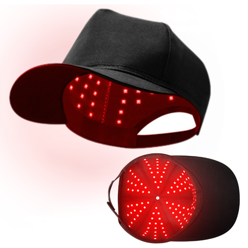 HairRayCap red therapy LEDs