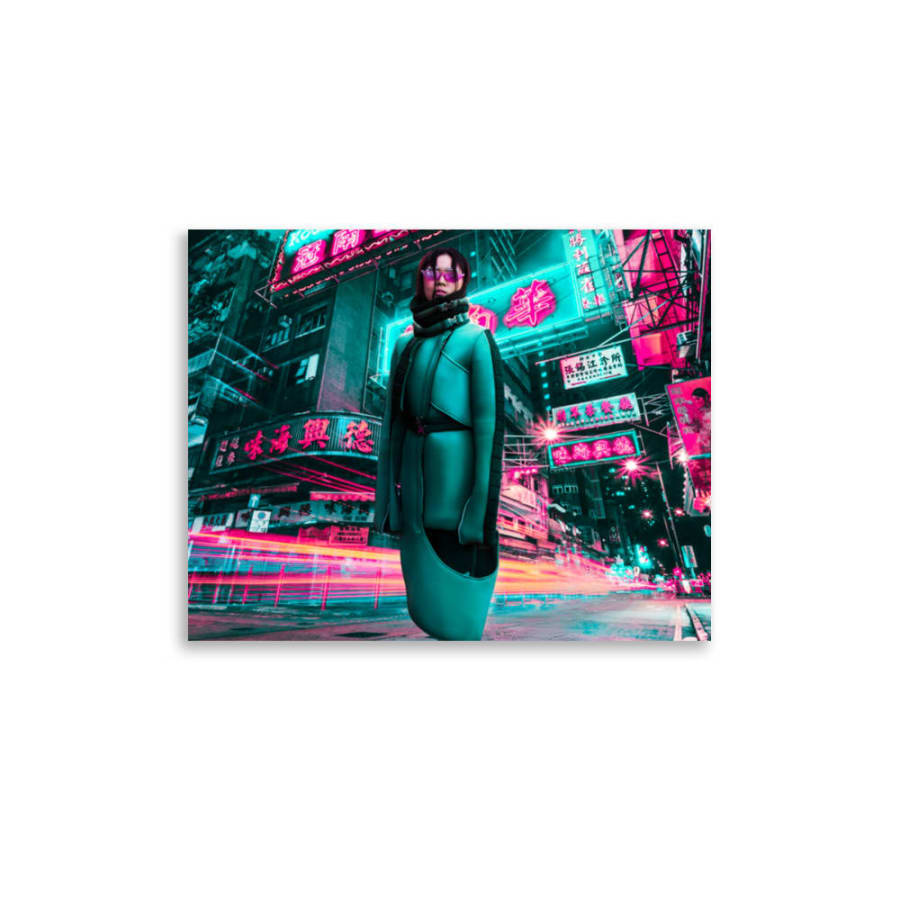 Vibrant Night Wanderer, front mockup